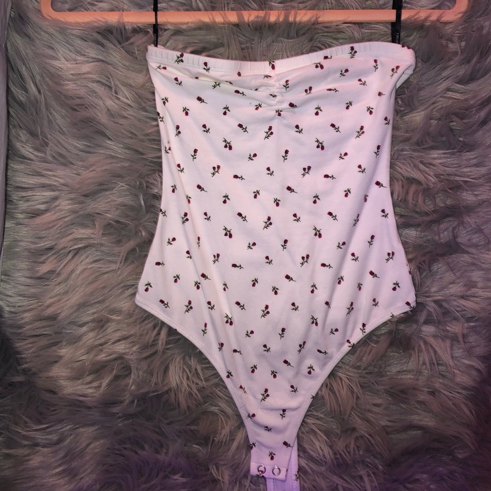 strapless bodysuit
